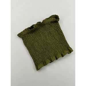 Women's Oak and Fort Tube Top Olive green
